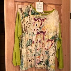 Magnolia Pearl Deer Print Dama Dama